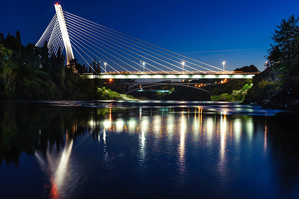 Мост Milenijum в Подгорице. Фото: Podgorica.travel