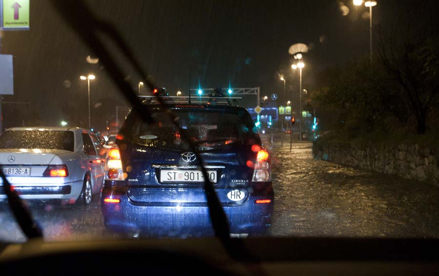 Ливень в Сплите