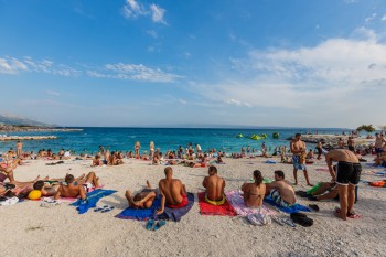 Пляж "Жнян" в Сплите