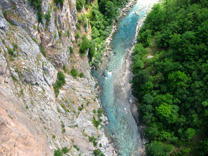 Каньон реки Тара. Фото: А.Новикова, BalkanPro.ru