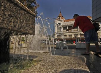 Солнечный день в сербском Нови-Саде