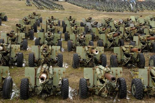 Старая военная техника в Сербии