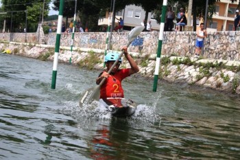 Соревнования по каякингу в серсбком Нови-Пазаре