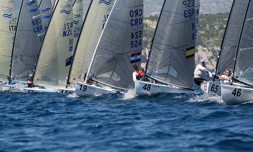 Чемпионат Европы по парусному спорту в классе Finn в Сплите