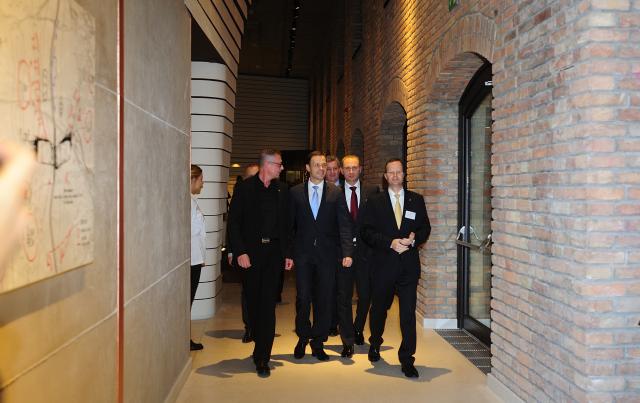 Открытие отеля Radisson Blu Old Mill в Белграде. Фото: TANJUG, Oksana Toskić Открытие отеля Radisson Blu Old Mill в Белграде