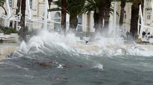 Буря в Сплите