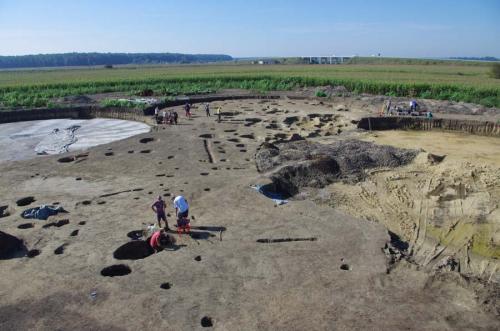 Археологические раскопки в окрестностях города Винковцы