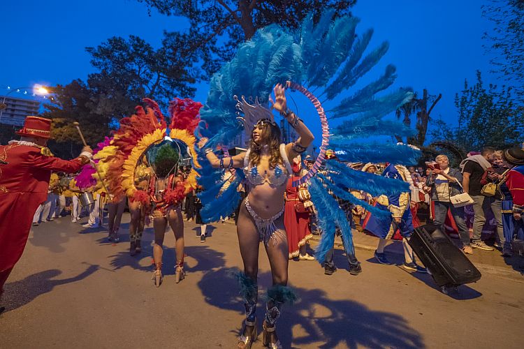Международный туристический карнавал в Будве 2022 года