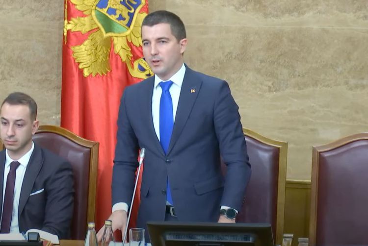 Спикер черногоркского парламента Алекса Бечич. Фото: Cdm.me