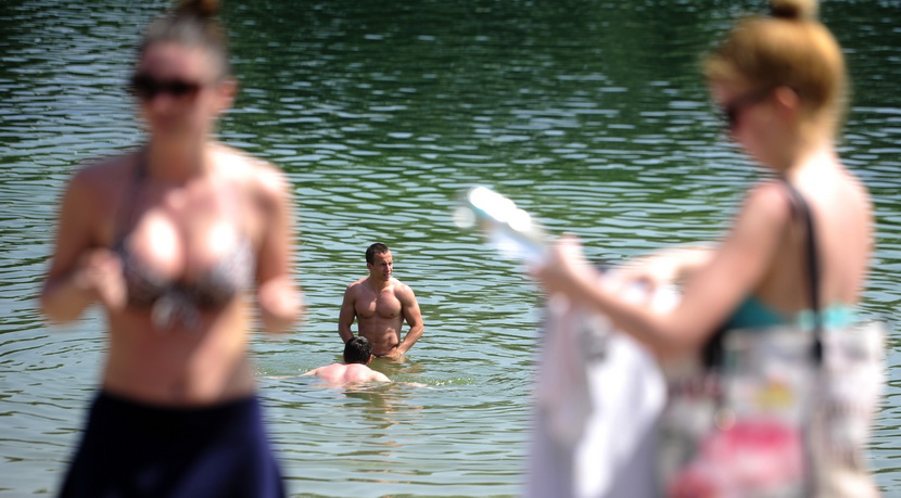 Ада-Циганлия в конце мая 2016 г.