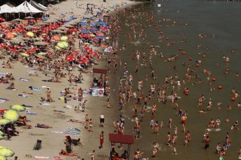 Пляж "Штранд" в Нови-Саде