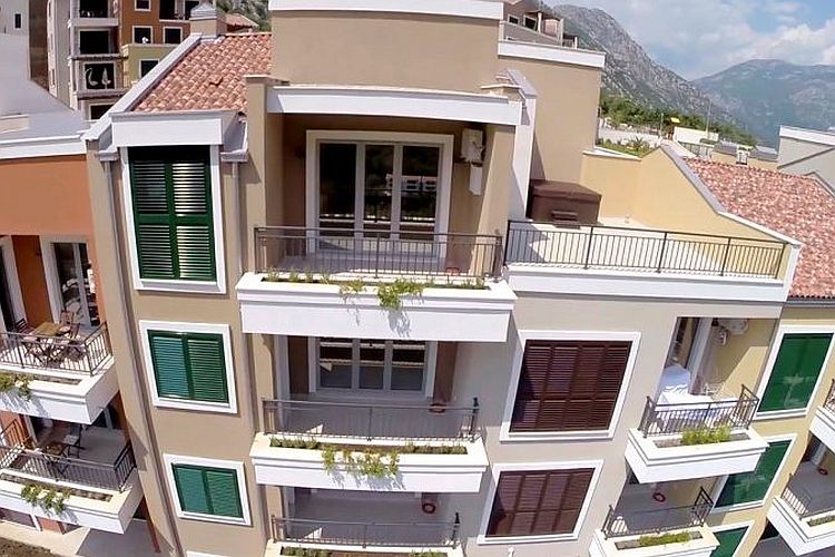 Апартаменты в Черногории, в Морине