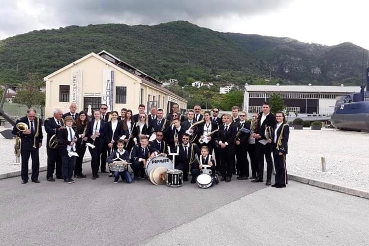 Духовой оркестр Тивата. Фото: Boka News