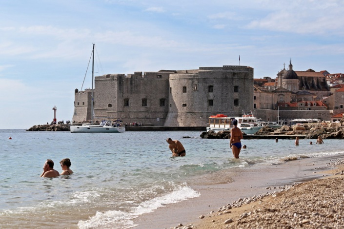 Бархатный сезон в Дубровнике - температура воды и моря одинаковая