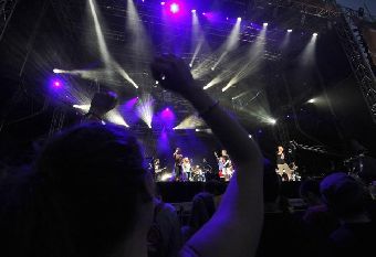 Музыкальный фестиваль Exit в сербском Нови-Саде