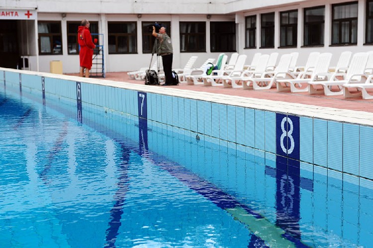 Белградский спорткомплекс "Ташмайдан" в июне 2016 г. 