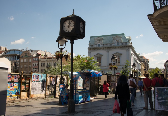 Самая большая пешеходная улица в Белграде