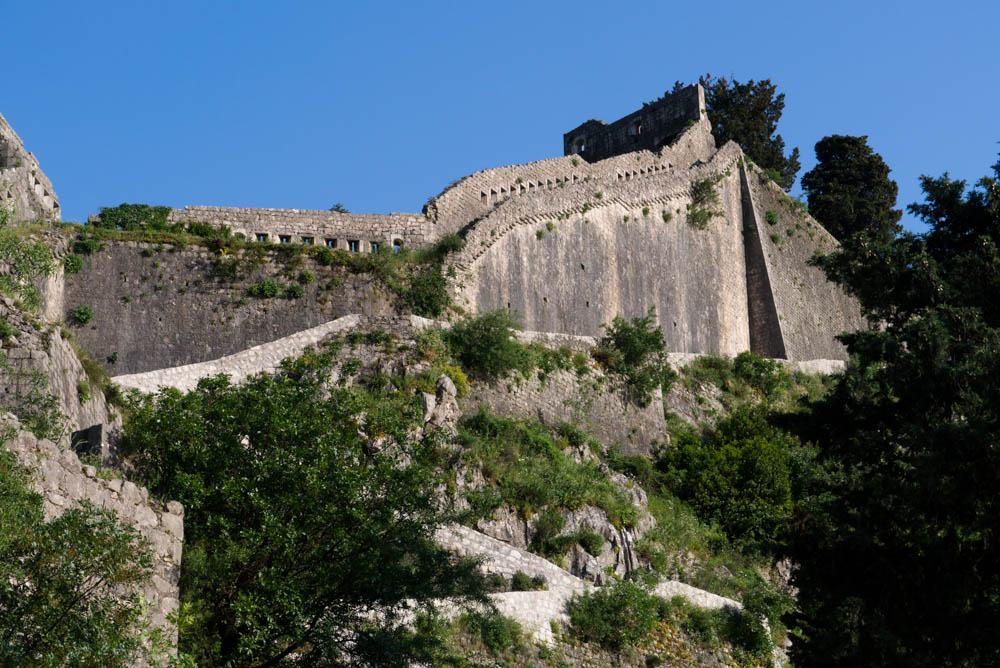 Городская крепость Котора