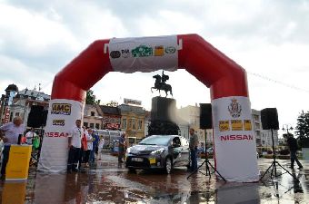 Ралли в сербском городе Ниш