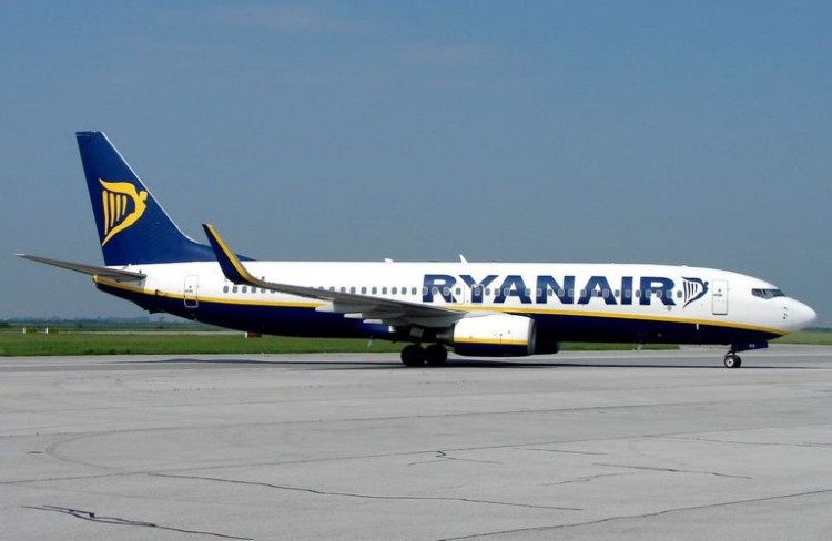 Самолет авиакомпании Ryanair. Фото: Cdm.me