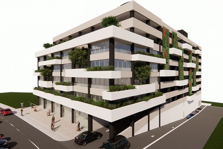 Проект гаража в поселке Розино в Будве. Фото: Ekapija.me