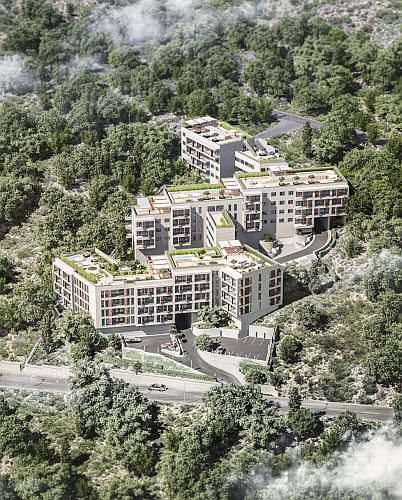 Квартира в Черногории, в Которе