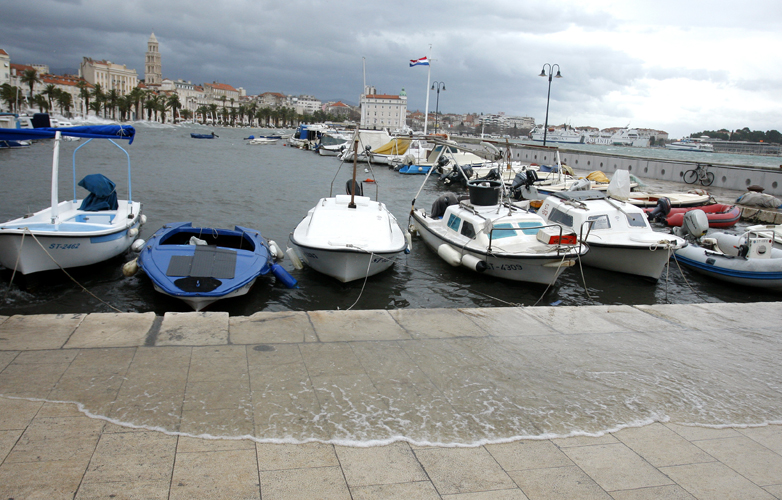 Буря в Сплите