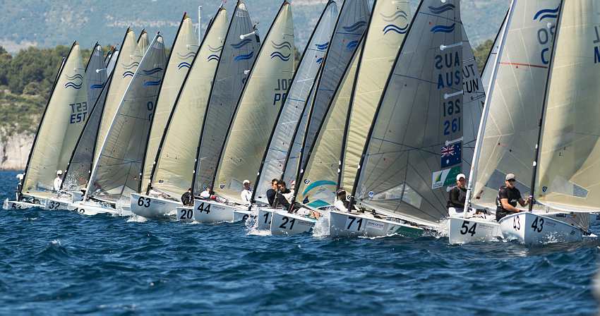 Чемпионат Европы по парусному спорту в классе Finn в Сплите