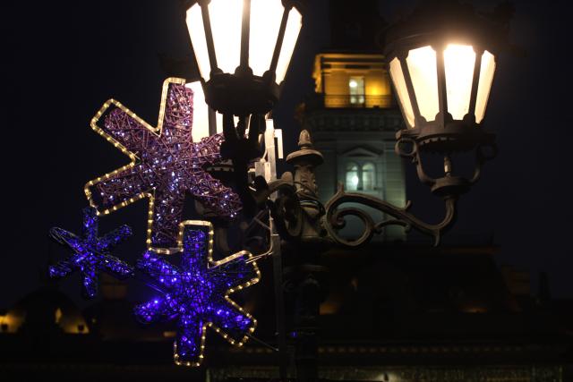 Новогодний стиль Нови-Сада