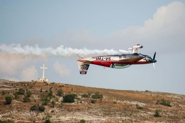 Авиашоу в хорватском Сине