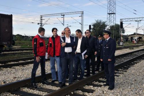 Железнодорожная станция Рума в Сербии