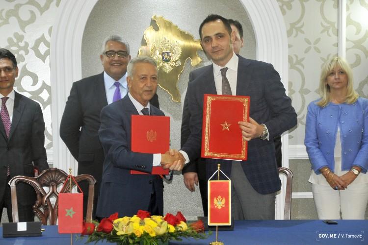 Черногория и Марокко подписали соглашение о сотрудничестве в области туризма