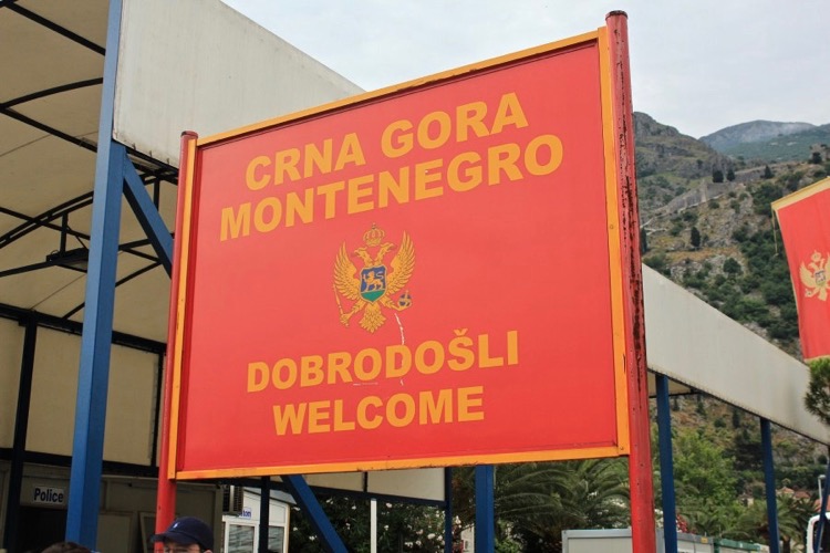 Пограничный пост в Черногории. Фото: Rtcg.me