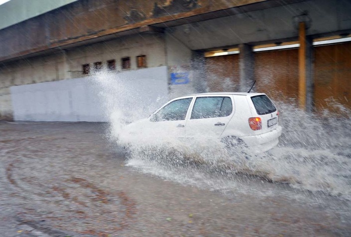 Июльский ливень в Шибенике