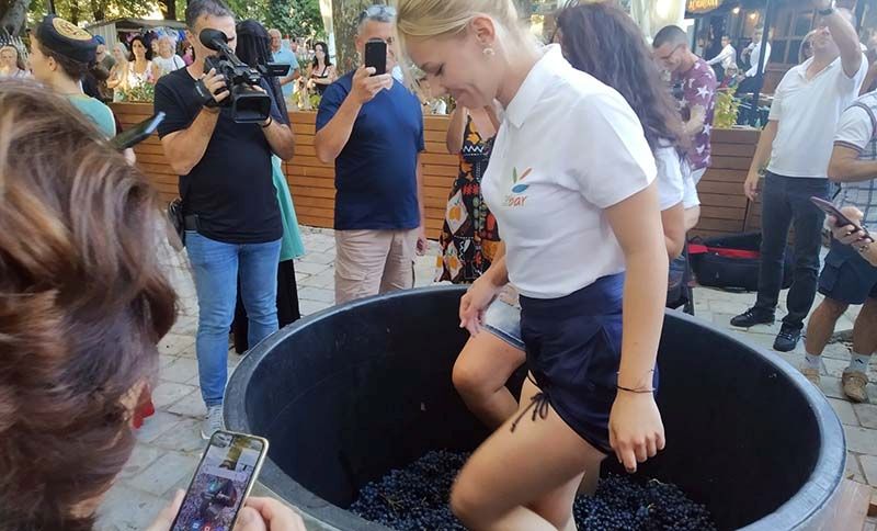 2-й фестиваль винограда в Вирпазаре в сентябре 2022 года