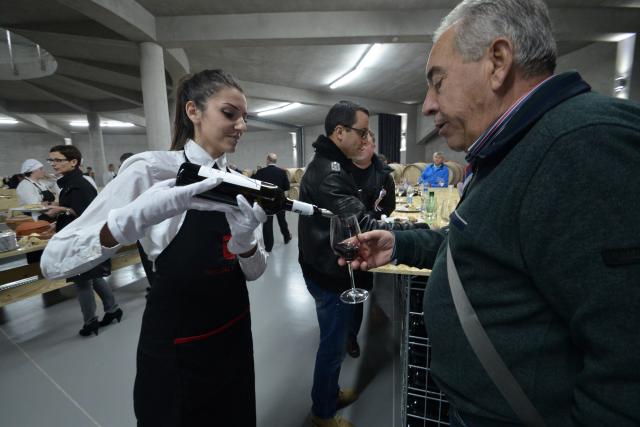 Открытие крупнейшего на Балканах частного винного погреба