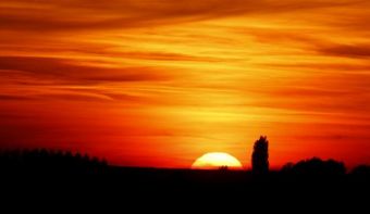 Осенний день в сербском Апатине