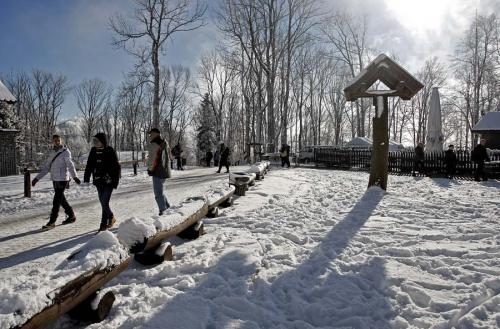 Снег на горе Слеме