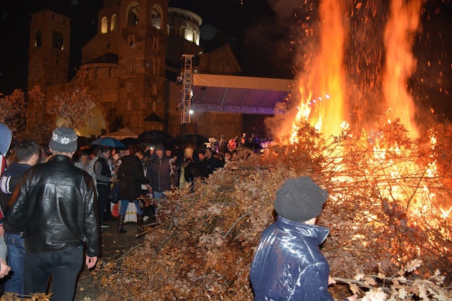 Празднование Рождественского сочельника в Черногории в новом 2016 г.