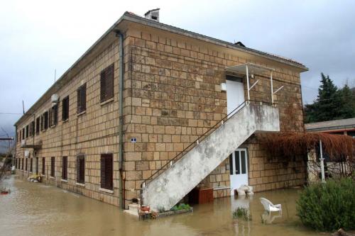 Наводнение в районе Жупа-Дубровачка