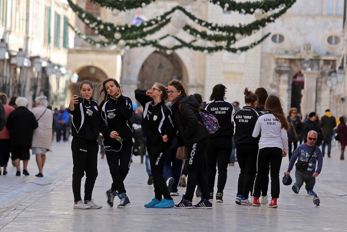 Дубровник накануне нового 2016 года