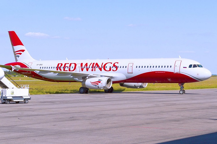Самолет Airbus A321 авиакомпании Red Wings Airlines. Фото: Flyredwings.com