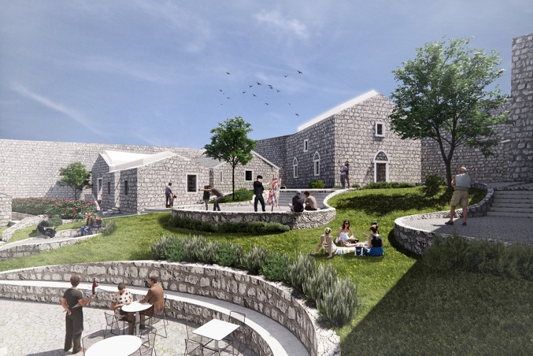 Проект победителя международного конкурса по реконструкции крепости Шпаньола. Фото: Boka News
