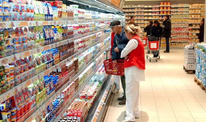 Супермаркет в Черногории. Фото: Mnemagazin.me