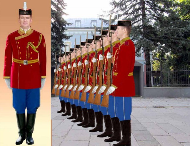 Дизайн новой формы Национальной гвардии Черногории. Фото: Portalanalitika.me
