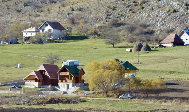 Бабье лето в сербском городе Нова-Варош