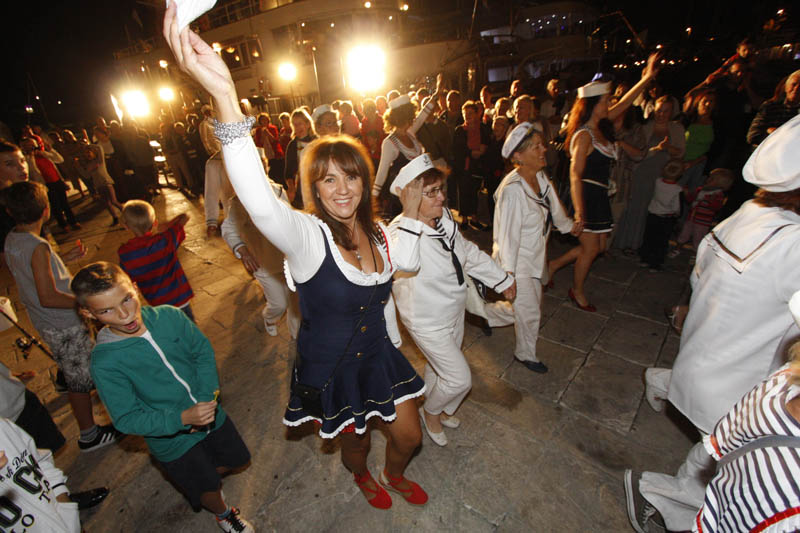 Празднование Дня военно-морского флота Хорватии