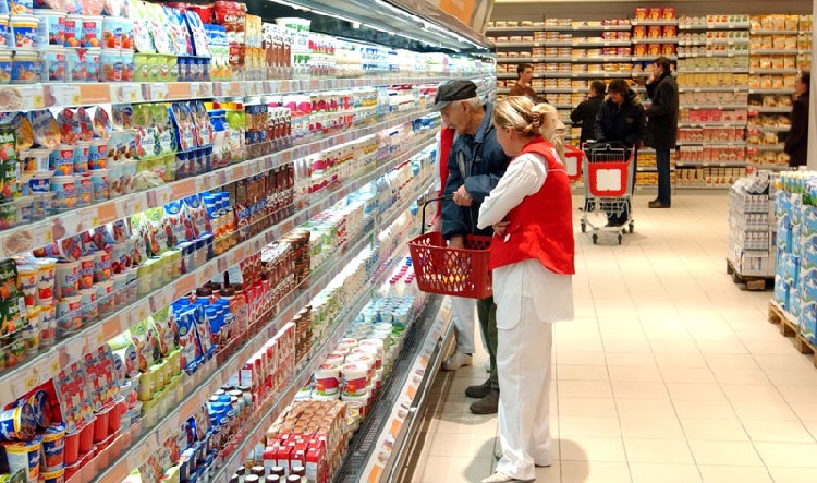 Супермаркет в Черногории. Фото: Mnemagazin.me