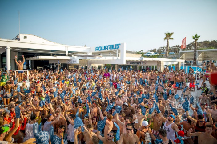 Пляжная вечеринка на острове Паг