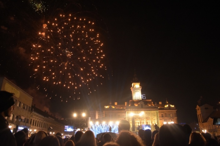 Встреча старого Нового года в Нови-Саде в 2016 г.